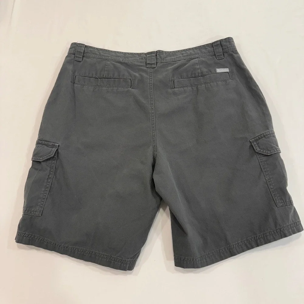 Columbia Omni-Shade Cargo Shorts‎ Mens 38 Grey UPF Protection | Gorpcore